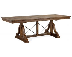 Bay Creek Trestle Dining Table in Toasted Nutmeg