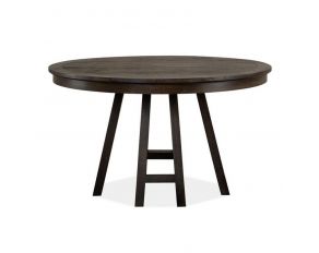 Westley Falls 52 inch Round Dining Table in Graphite