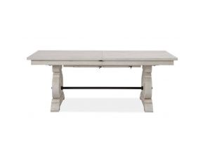 Bronwyn Rectangular Dining Table in Alabaster