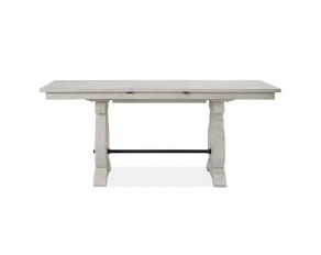 Bronwyn Rectangular Counter Table in Alabaster