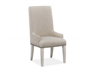 Bronwyn Upholstered Host Side Chair in Alabaster