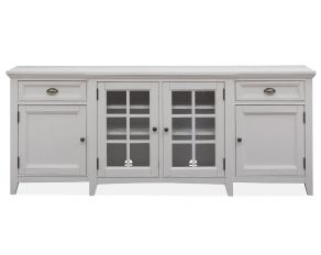 Heron Cove 80-Inch Console in Chalk White