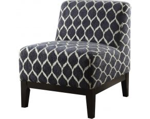 Acme Furniture Hinte Accent Chair in Dark Blue