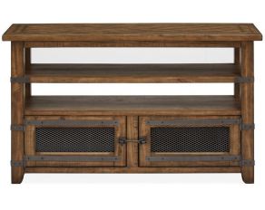 Chesterfield Rectangular Sofa Table in Farmhouse Timber