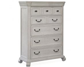 Bronwyn Drawer Chest in Alabaster