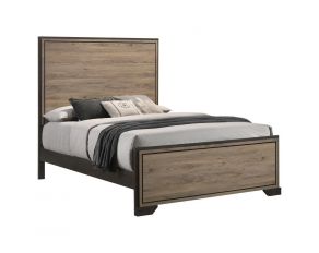 Baker King Panel Bed in Brown