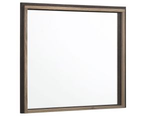 Baker Mirror in Brown