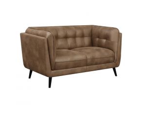 Thatcher Loveseat in Brown