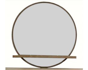 Arini Mirror in Sand Wash and Aged Brass