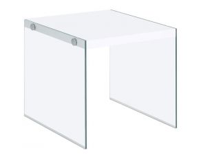 G704148 End Table in White High Gloss