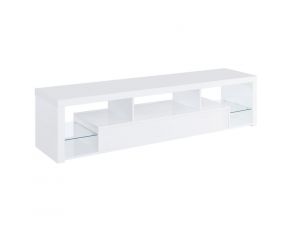 G704251 TV Console in High Gloss White