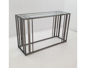 G708358 Sofa Table in Black Nickel