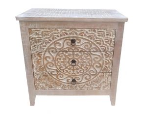 G950390 Accent Cabinet in White Distressed