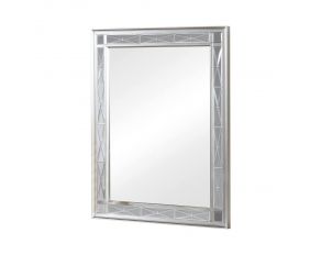 Leighton Vanity Mirror in Metallic Mercury