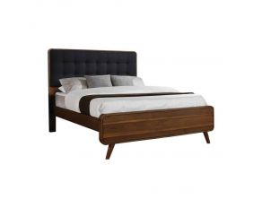 Coaster Robyn Panel Bed in Dark Walnut, King