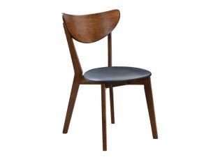 Malone Dining Side Chair in Dark Walnut