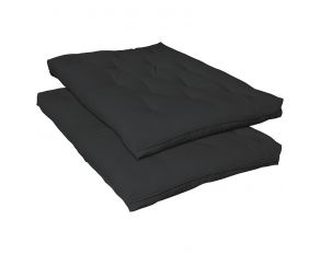 6 Inch Promotional Futon Pad in Black