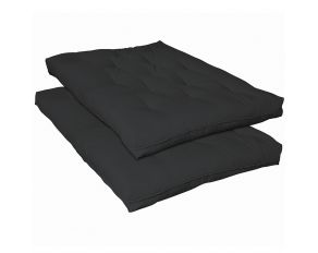 8″ Premium Futon Pad in Black