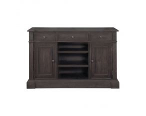 Phelps 2 Door Rectangular Server in Antique Noir