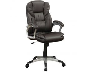 Coaster Furniture Office Chair in Dark Brown