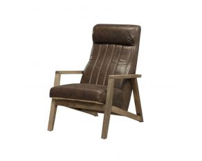 Emint Accent Chair in Distress Chocolate