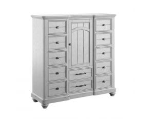 New Haven Master Chest in Weathered White