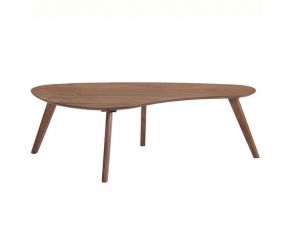 Simplicity Cocktail Table in Walnut Brown