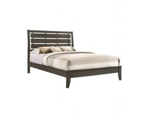 Serenity King Panel Bed in Mod Grey