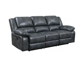 Navaro Motion Sofa in Charcoal Gray