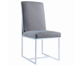 Coaster Furniture Mackinnon Dining Chair in Grey