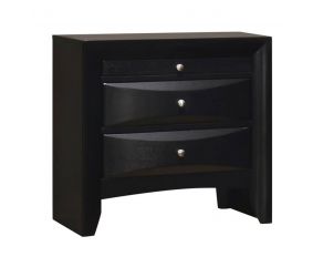 Briana Nightstand in Black