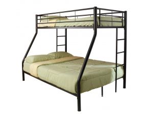 Hayward Twin Over Full Bunk Bed in Black