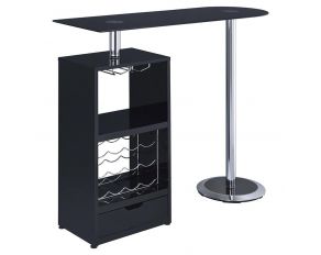 Coaster Bar Table - Black