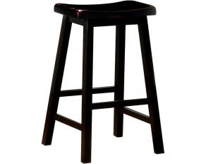 Durant Wooden Bar Stool in Black