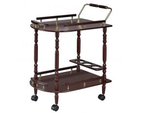 Coaster Cherry Traditional Serving Cart