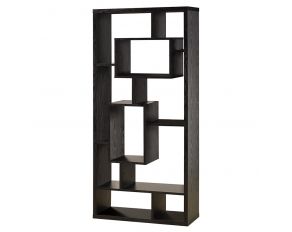 Coaster Black Transitional Bookcase