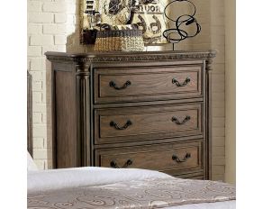 Furniture of America Persephone Chest in Rustic Natural Tone