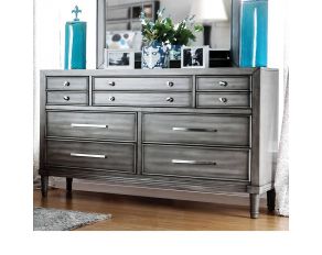 Furniture of America Daphne Dresser in Gray