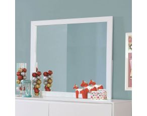 Furniture of America Lennart II Mirror in White