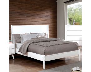 Furniture of America Lennart II Queen Bed in White