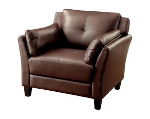 Furniture of America Ysabel Chair in Brown