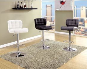 Furniture of America Kori Bar Stool in White