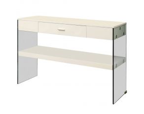 Furniture of America Sofa Table in White