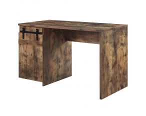 Bellarose Writing Desk in Rustic Oak Finish