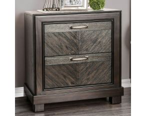 Furniture of America Argyros Nightstand in Espresso