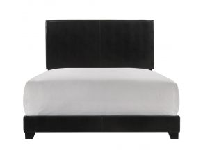 Crown Mark Erin Platform Bed in Black, Full