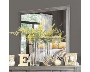 Berenice Mirror in Grey