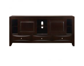 Crown Mark Emily TV Stand in Dark Cherry