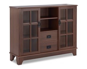 Dubbs Accent Console Table in Walnut