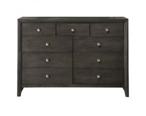 Crown Mark Evan Dresser in Grey